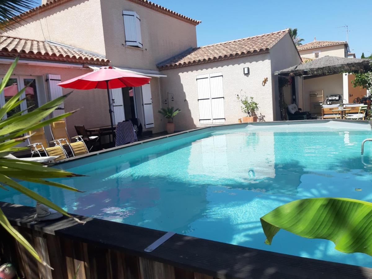 Chambres Calmes Dans Villa Perols Pret Parc Expo Arena 1Km Aeroport 3Km Gare Tgv 4Km Plages 5Km Carnon Palavas Exterior foto