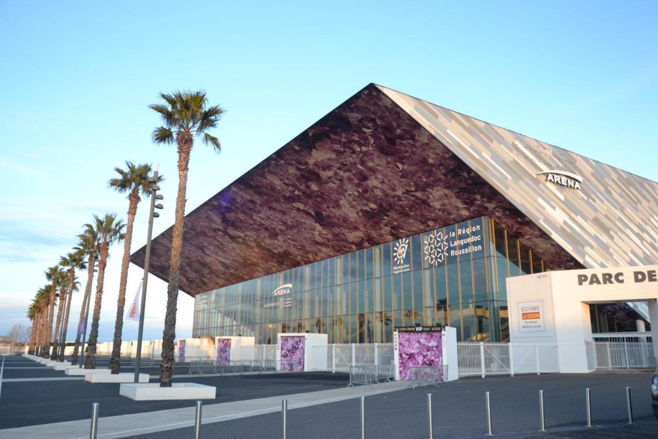 Chambres Calmes Dans Villa Perols Pret Parc Expo Arena 1Km Aeroport 3Km Gare Tgv 4Km Plages 5Km Carnon Palavas Exterior foto